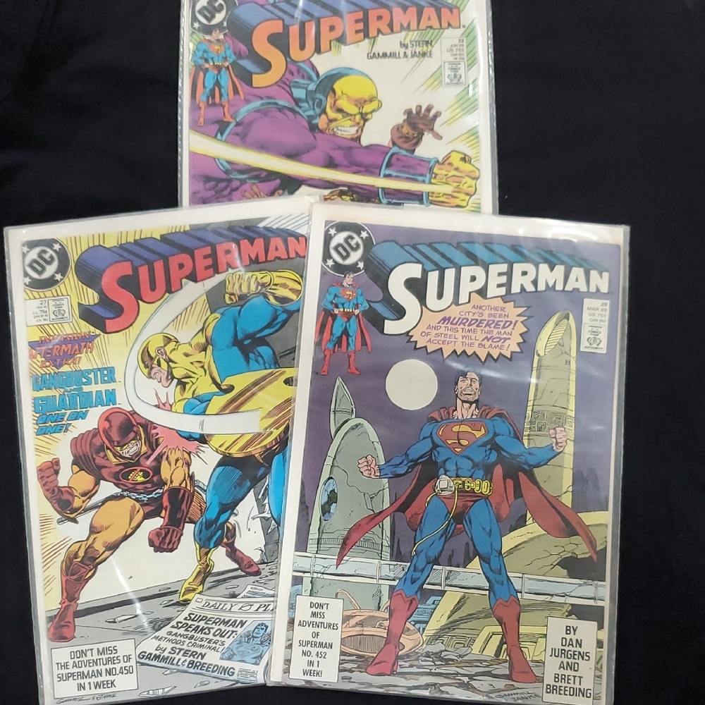 Story DC Comics Superman Comic Book Set - Multicolor